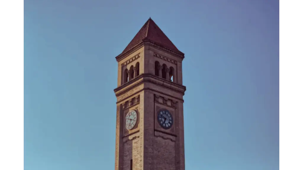 Spokane Clock tower landmark